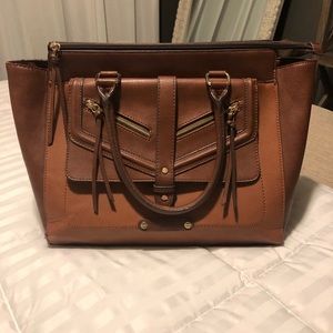 Large brown handbag